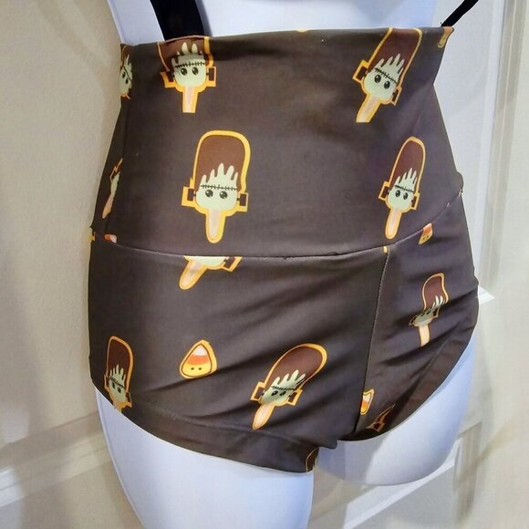 5&Adime ✦ Ice Cream Bikini Set ✦ Harness Strap Festival Swimwear Stretch Fit M - Picture 8 of 16